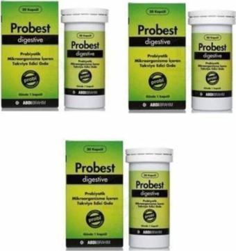 Probest Digestive Probiyotik 20 Kapsül-3 Adet