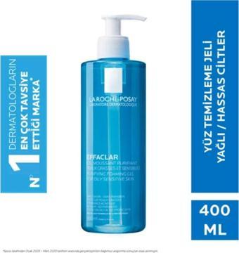 Roche-Posay Effaclar Jel Temizleme Jeli Yağlı/Akneye Eğilim Gösteren Ciltler 400 ml