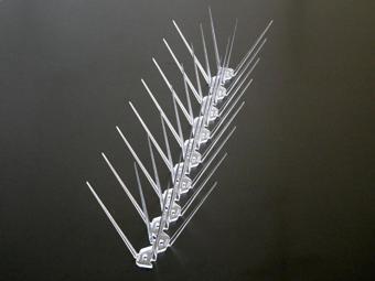 (10 ADET) ŞEFFAF Kuş Kovucu Kuş Kovar Kuşkonmaz Kuşkovar Dkn 50 Cm