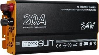 MEXXSUN AC-DC 20 Amper Akü Şarj Cihazı 24V 20A