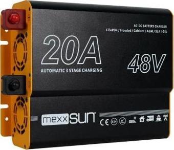 MEXXSUN AC-DC 20 Amper Akü Şarj Cihazı 48V 20A