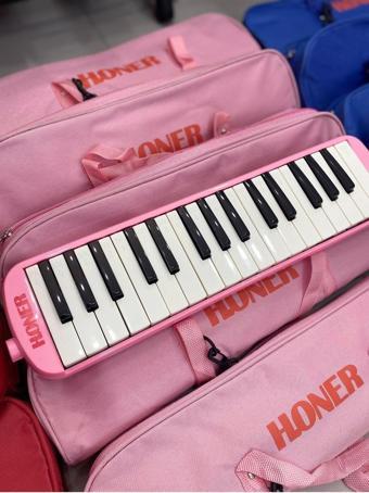 HONER Me-32Pk Çantalı Pembe Melodika