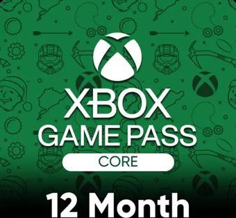 Xbox Game Pass Core 12 Aylik TR