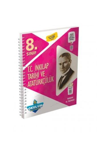 8.Sınıf T.C. Inkılap Tarihi Ve Atatürkçülük Okulum Akıllı Defter - Murat Yayınları - Ankara Murat Yayıncılık