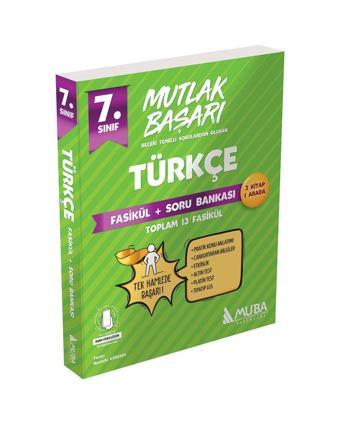 7.Sınıf Türkçe Fasikül + Soru Bankası - Muba Yayınları - Muba Yayınları