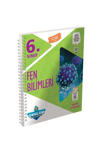 6. Sınıf Fen Bilimleri Okulum Akıllı Defter - Murat Yayınları - Ankara Murat Yayıncılık