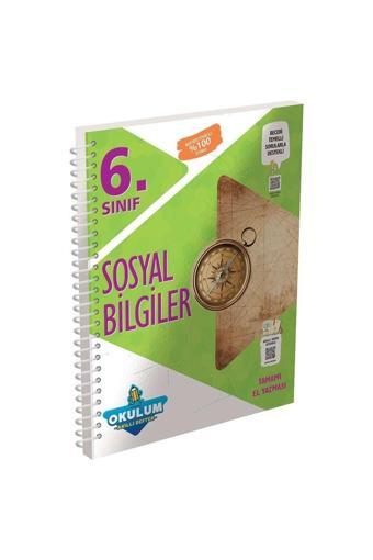 6.Sınıf Sosyal Bilimler Okulum Akıllı Defter Pra-1917255-5366 - Murat Yayınları - Ankara Murat Yayıncılık