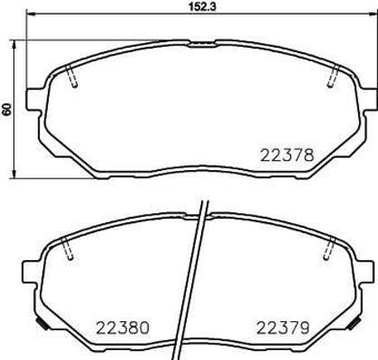 ÖN FREN BALATA KIA SORENTO 2.0L D4HA CRDİ 15-