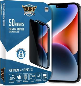 Buff Labs Iphone 14/13 Pro/13 5D Privacy Ekran Koruyucu