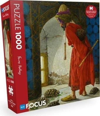 Blue Focus Puzzle 1000 Parça Kaplumbağa Terbiyecisi BF418