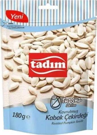 Tadım Tuzsuz Kavrulmuş Kabak Çekirdeği 180 Gr