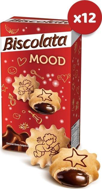 Biscolata Mood Çikolatalı 40 Gr X 12 Adet