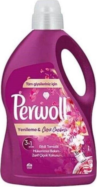 Perwoll Büyüleyici Çiçekler Sıvı Deterjan 2,7 Lt