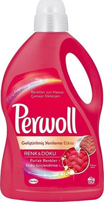 Perwoll Sıvı Çamaşır Deterjanı 50 Yıkama 3 Lt