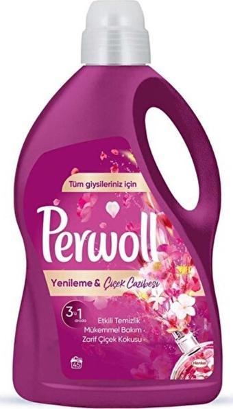 Perwoll Sıvı Deterjan Çiçek Cazibesi Hassas Bakım 2.75L – Ferahlatıcı 50 Yıkama Kapasiteli