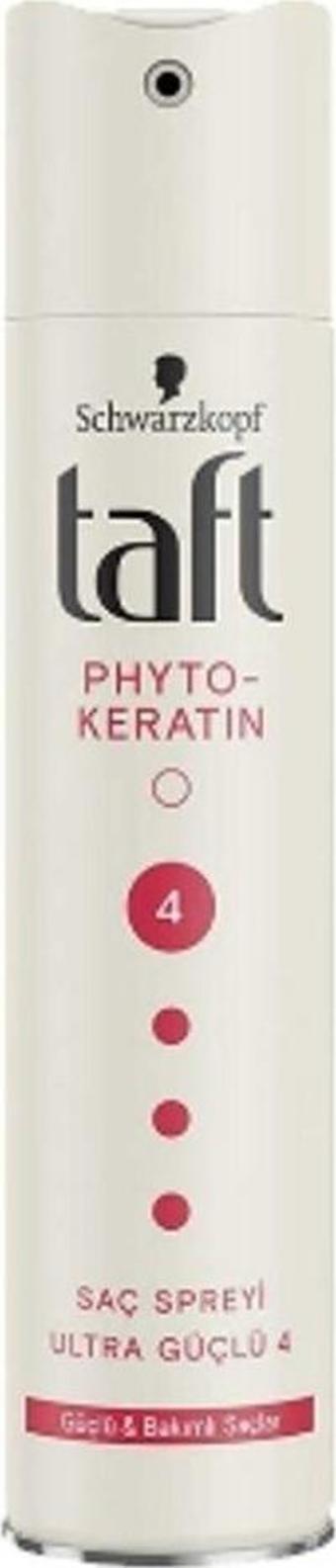 Taft 4'Lü Taft Saç Spreyi 250 Ml. Keratin