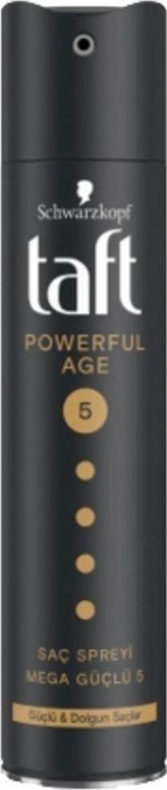 Taft 6'Lı Taft Saç Spreyi Powerful 250 Ml. Age