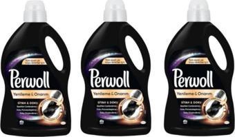 Perwoll Siyah Sihir Yumuşatıcı Sıvı Deterjan 3 Lt X 3 Adet