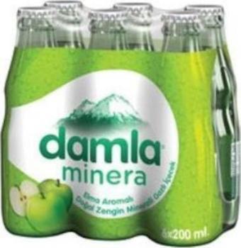 Damla Soda Elma Aromalı 200 Ml 6'Lı