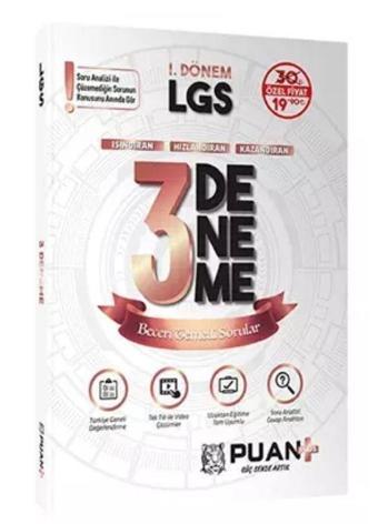 8.Sınıf LGS 1.Dönem Tam Tekrar Puan Kampı Puan Yayınları - Puan Yayınları