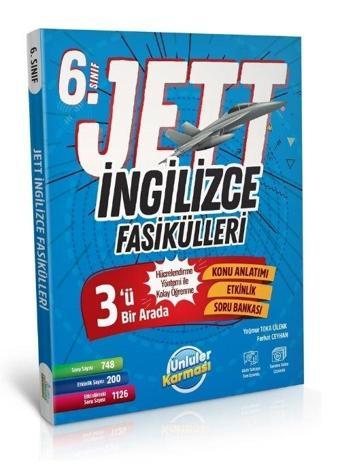 Ünlüler Karması 6. Sınıf Jett İngilizce Fasikülleri - Ünlüler Karması Yayınları