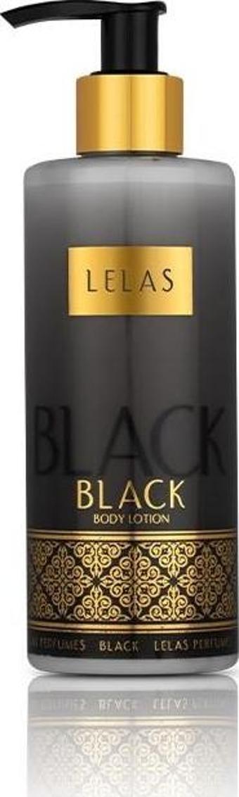 Lelas 1187 Black 250 ML Unisex Vücut Losyonu-Oryantal Çiçeksi 