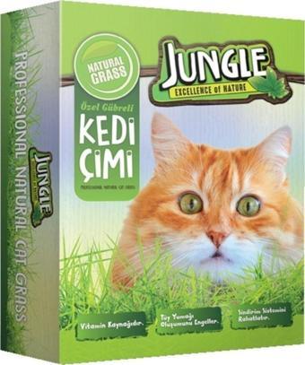 Jungle Petshop Kedi Çimi Kutulu (Fileli)