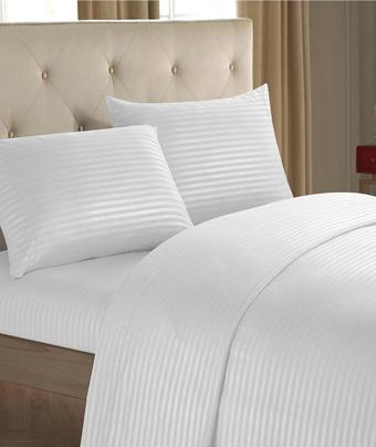 Line Pamuklu Nevresim Takımı 4 Parça Çizgili Nevresim Seti | Otel Nevresim