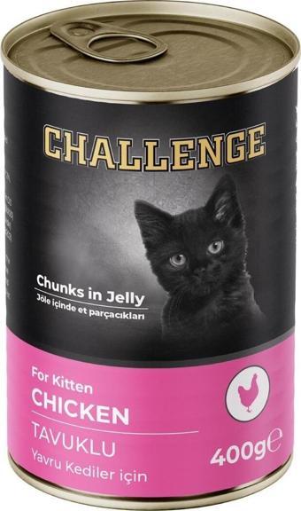 Challenge Tavuklu Yavru Kedi Konservesi 400 Gr