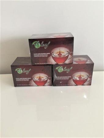 Ganoderma Mantarlı Roybos Karışık Bitki Çayı Süzen Poşet 3'lü Paket