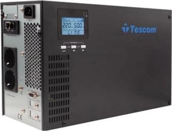 ONTECH - Tescom Cl-101 1kva 1f/1f (3x9ah) + Snmp Yandan Ekranlı Onlıne Ups (kgys Cihazıdır)