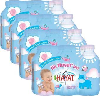 Hayat Doğal Mineralli Bebek Suyu 24*330 Ml