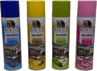 Cockpit Parfümlü Oto Göğüslük Torpido Parlatıcı 220ml 48 Adet (1 Koli)