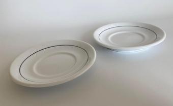 La Porcelane de Baudour Porselen Kahve Fincanı Tabağı 2 Parça