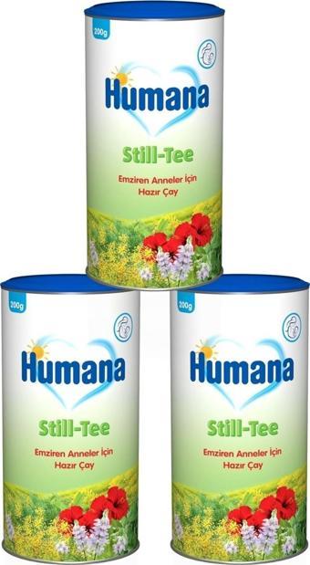 Humana Still-Tee 200 gr Emziren Anne İçeceği x 3 Adet