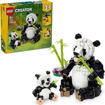 LEGO 31165 Creator 3’ü 1 Arada Vahşi Hayvanlar: Panda Ailesi 31165 