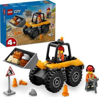 LEGO 60450 Sarı Tekerlekli İnşaat Yükleyicisi