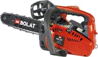 Bolat 2600 1.03bg 0.77kW 26cc 22cm 3/8P 91 22diş 2.5kg Benzin Motorlu Budama Testeresi