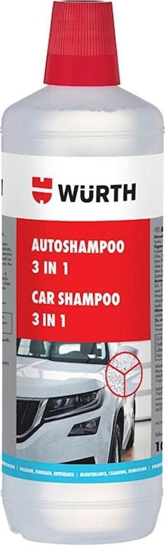 Würth 3 Etkili Araç Şampuanı 1 Litre