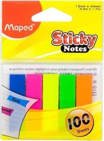 Sticky Notes 12x44 mm Ayıraç 100 Etiket