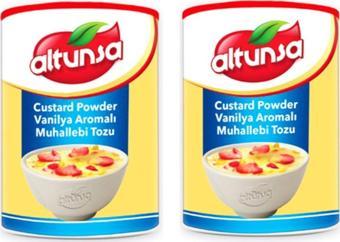 Altunsa Custard Powder Vanılya Aromalı Muhallebı Tozu 2 X 300 Gr