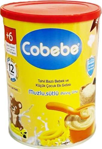 Cobebe Bebek Maması Muzlu Sütlü 400 Gr