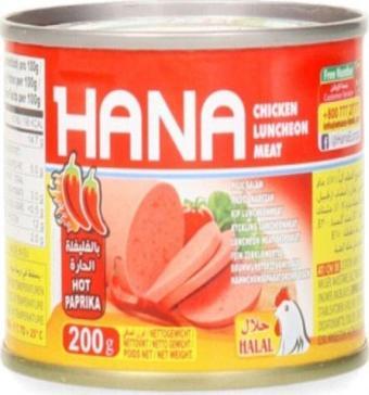 Hana Piliç Salam Chicken Mortadella 200 Gr (3 Adet)