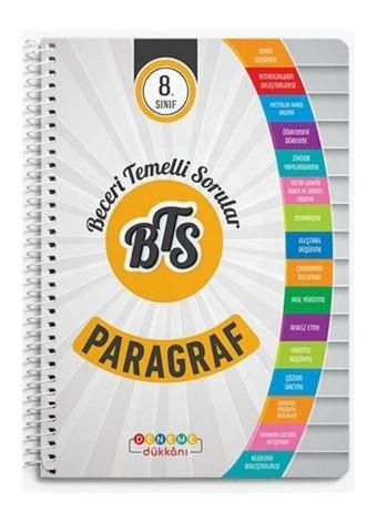 Deneme Dükkanı 8. Sınıf Paragraf BTS Soru Bankası - Deneme Yayınları