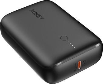 PB-N83S-BK 22.5W SCP, 18W PD ve QC 3.0 10000 mAh PD Mini Type-C Powerbank