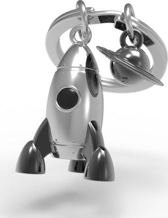 Metalmorphose Roket Anahtarlık