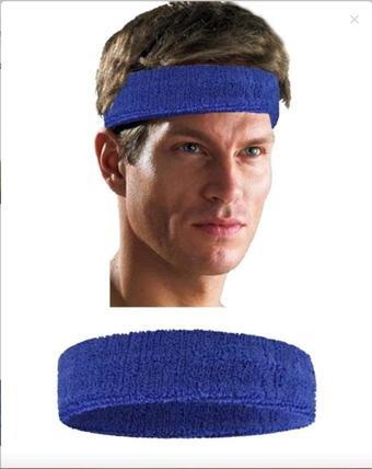 pekial CKSpor Unisex Havlu Ter Bandı Kafa Bandı Tenis Saç Bandı Headband