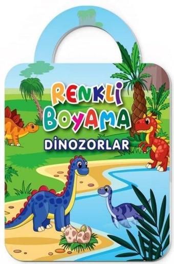 Dinozorlar - Renkli Boyama - Kolektif  - Baloon Kids Yayınları