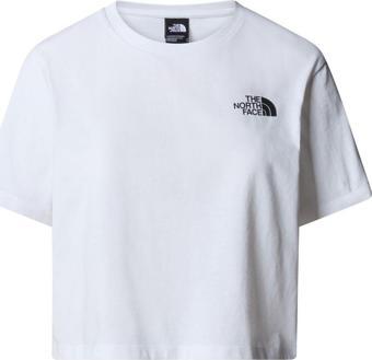 The North Face W SIMPLE DOME CROPPED SLIM TEE  Kadın T-Shirt NF0A87U4FN41