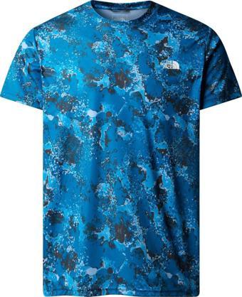 The North Face M REAXION AMP CREW PRINT Erkek T-Shirt NF0A8874WKI1